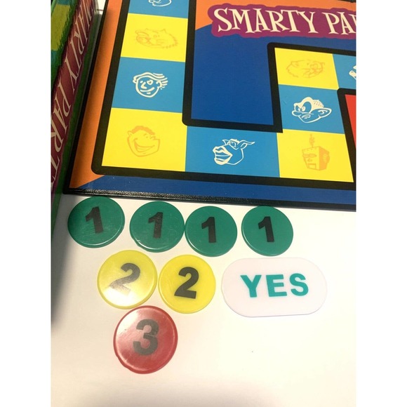 SMARTY PARTY Fun Family Trivia Questions Game SmartyPants Ages 10+ Preowned 2003 - Picture 7 of 12